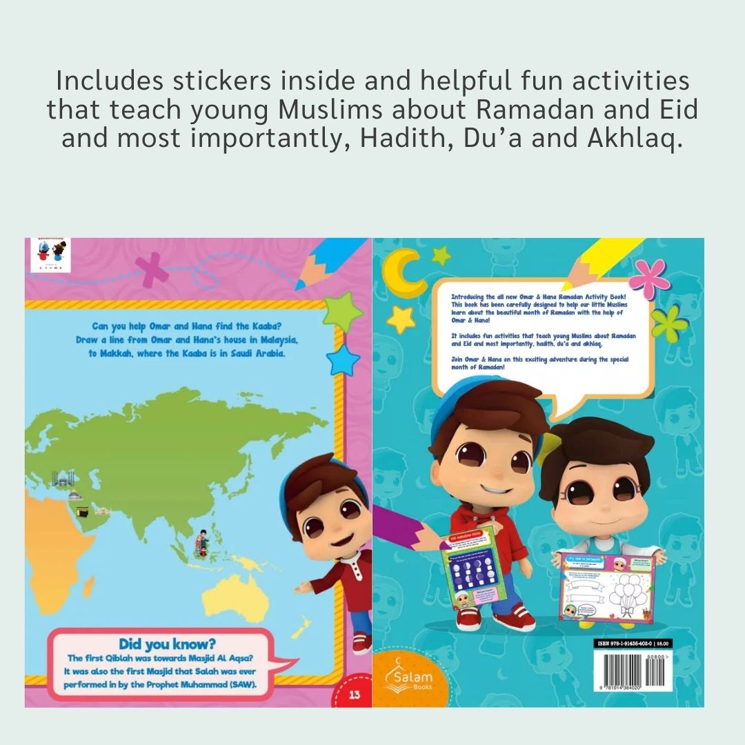 Omar and Hana Ramadan Activity Book