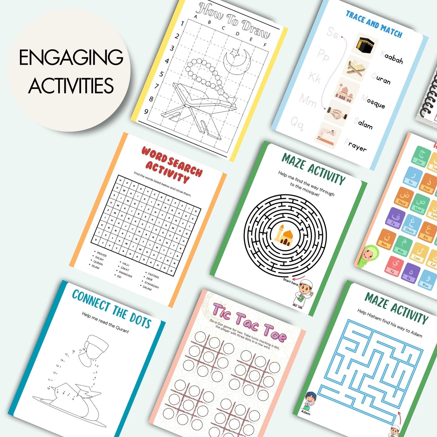 Islamic Kids Activity Book