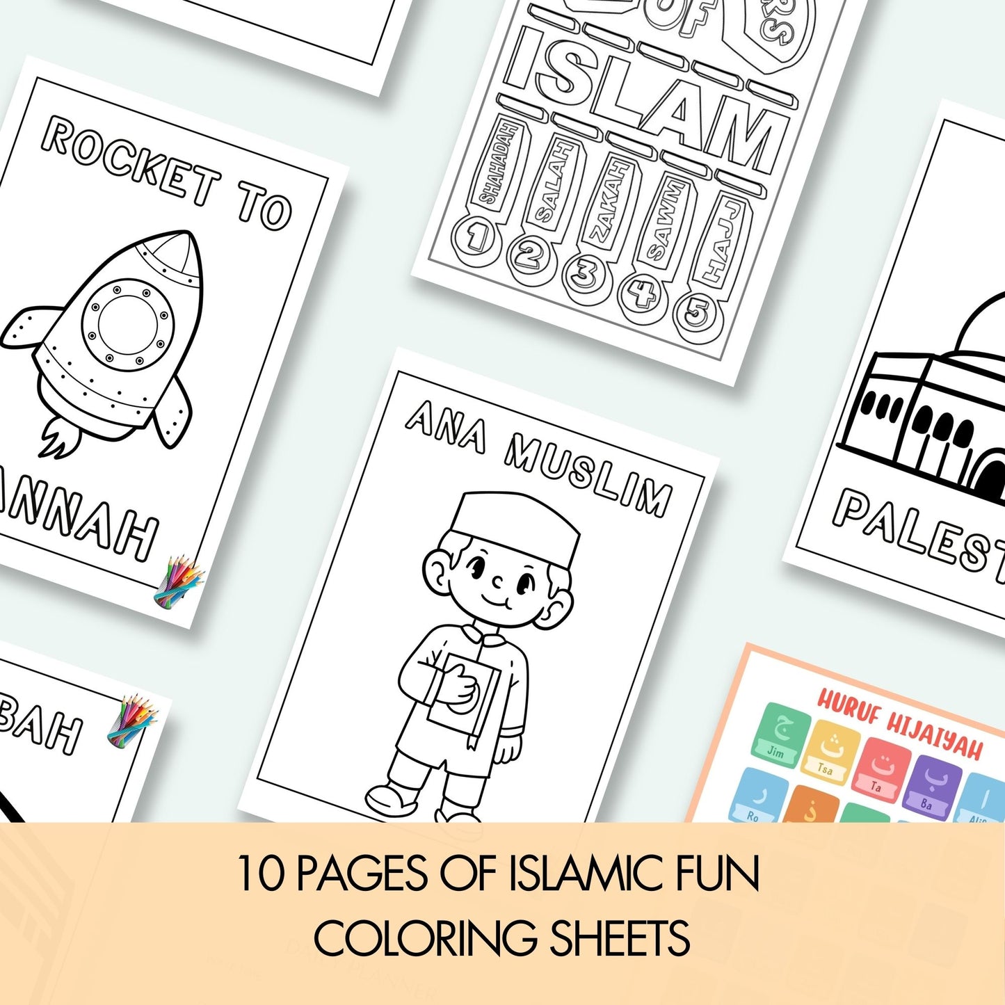 Islamic Kids Activity Book