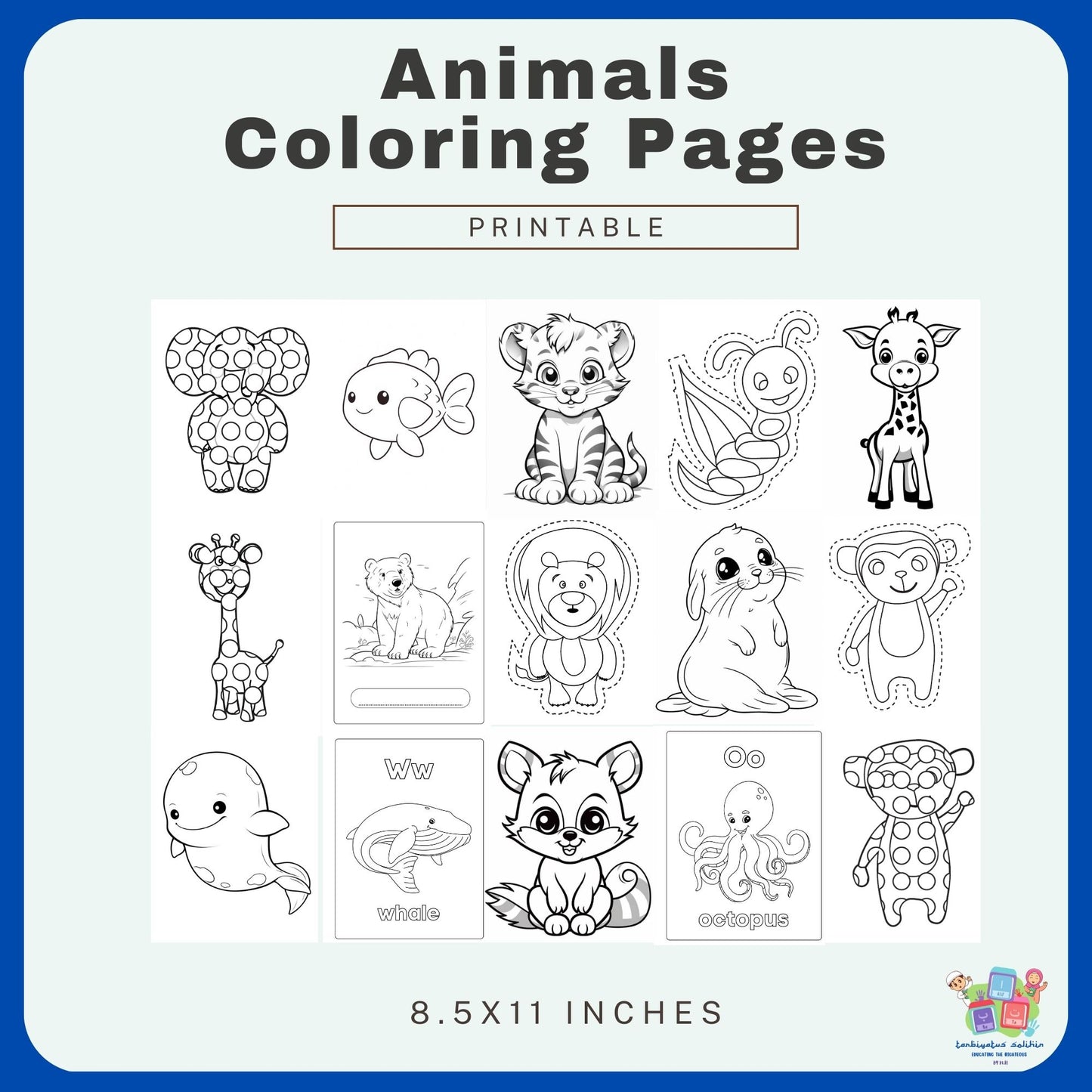 Animal Coloring Pages Printable