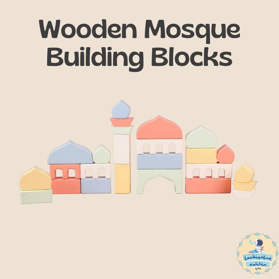 Wooden Mosque Building Blocks