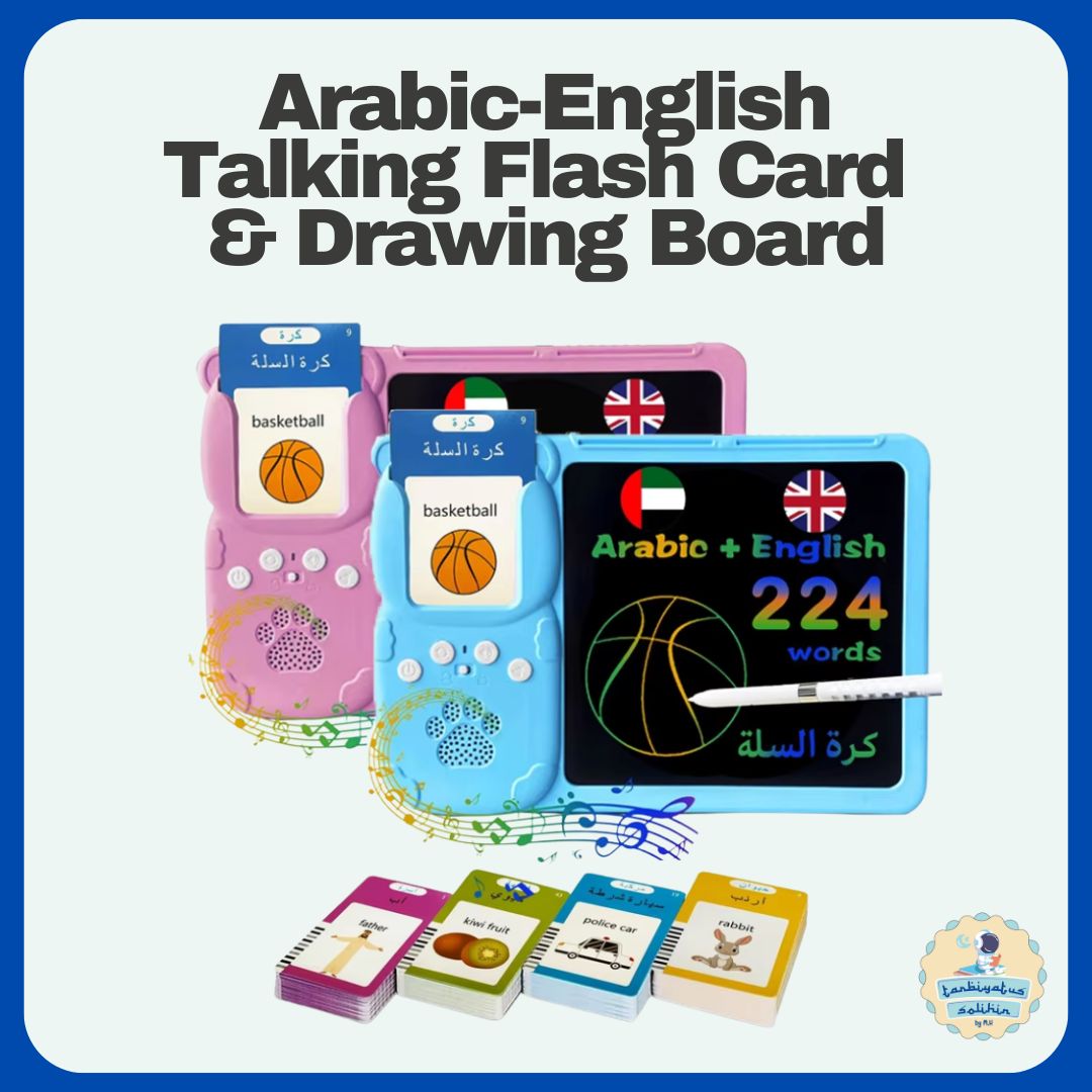 Arabic-English Talking Flash Card & Drawing Board