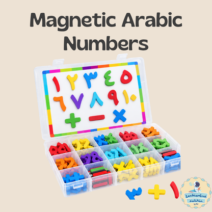 Magnetic Arabic Numbers