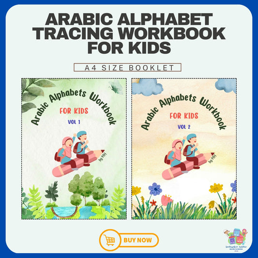 Arabic Alphabet Tracing Book