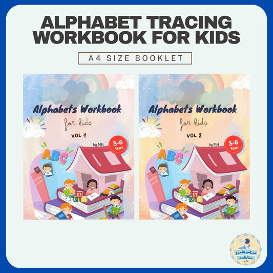 English Alphabet Tracing Book