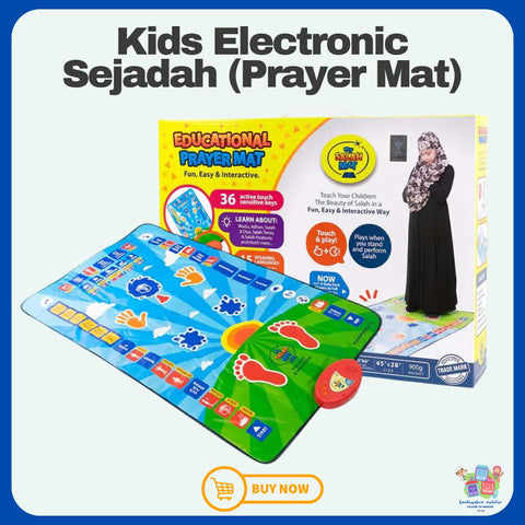 Electronic Kids Prayer Mat (Sejadah) by My Salah Mat