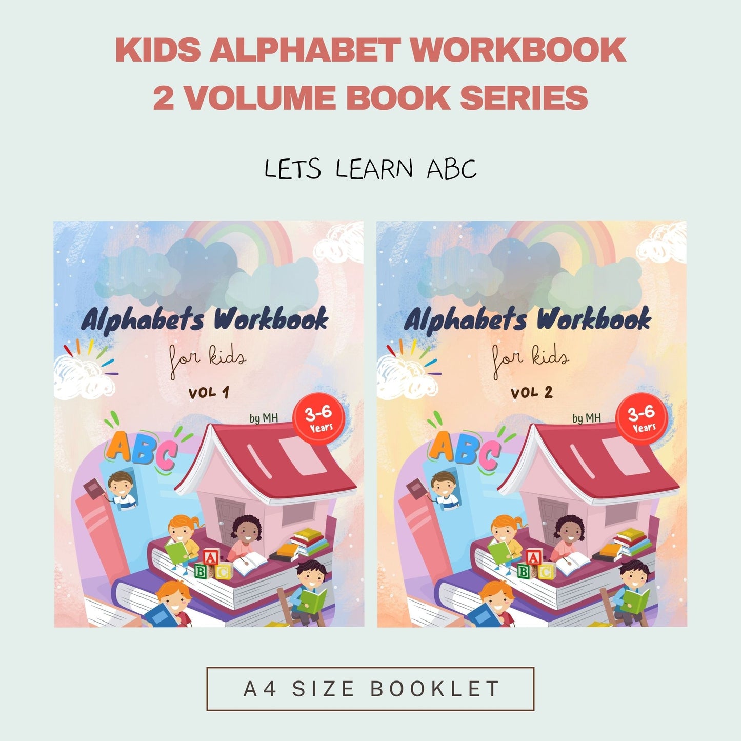 English Alphabet Tracing Book