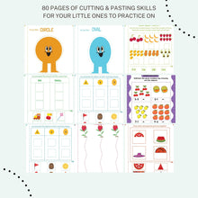 Cutting & Pasting Activity Pages Printable