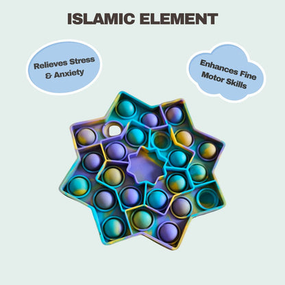 Islamic Pop It Bubble Fidget Toy