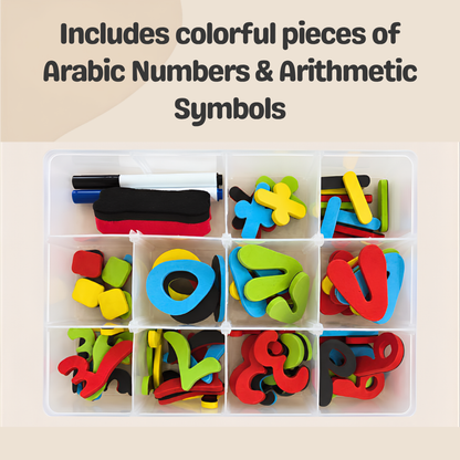 Magnetic Arabic Numbers