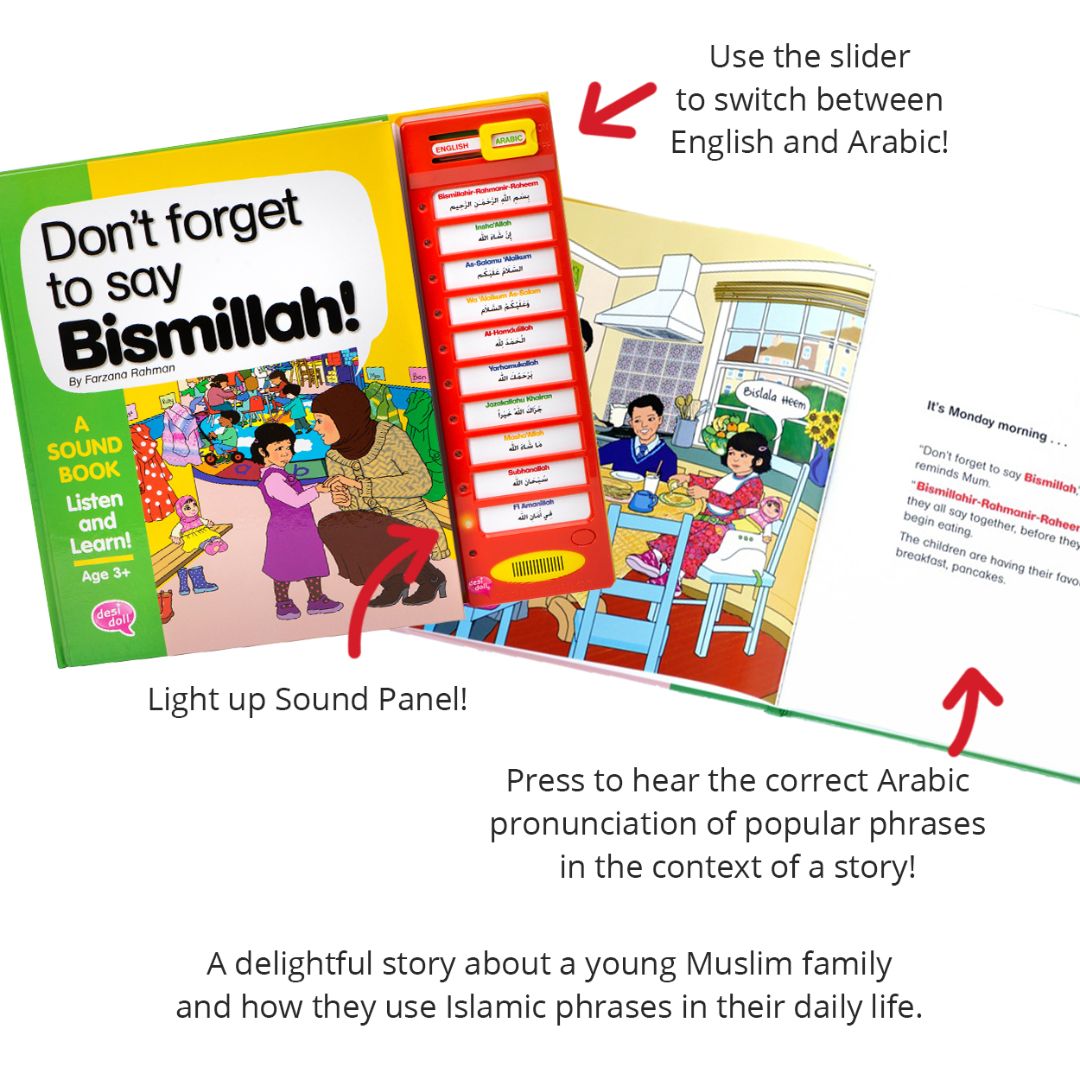 Don't Forget To Say Bismillah - Sound Book