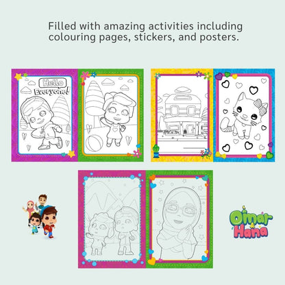 Omar and Hana The Ultimate Colouring Book