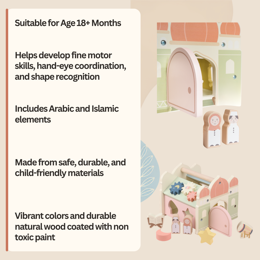 Mini Mosque Shape Sorter