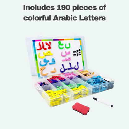 Magnetic Arabic Letters
