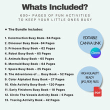 Kids Activity Busy Book Printable