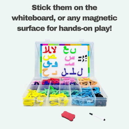 Magnetic Arabic Letters