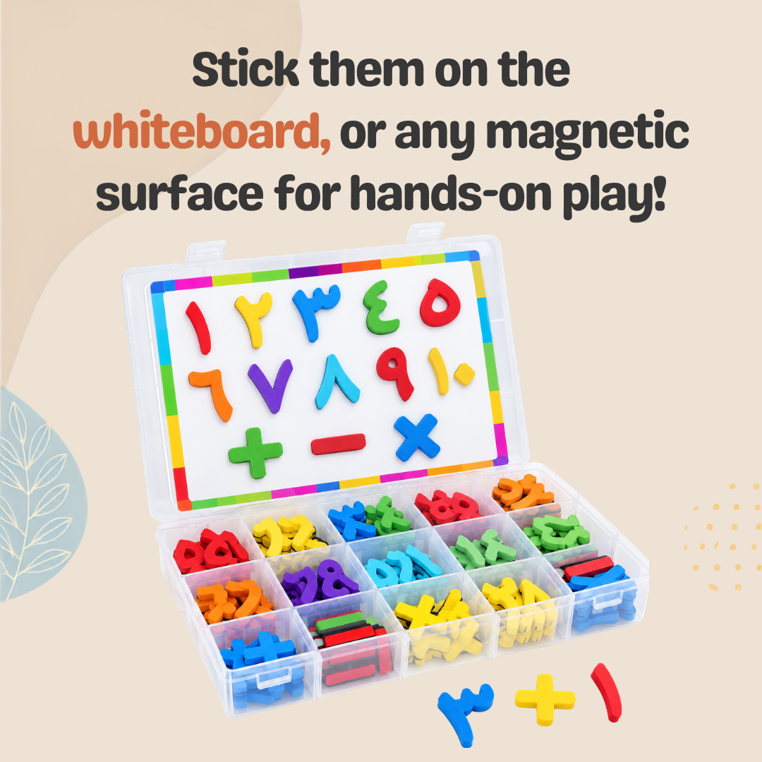 Magnetic Arabic Numbers