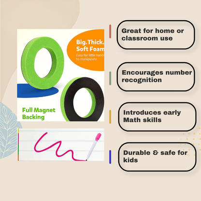 Magnetic Arabic Numbers