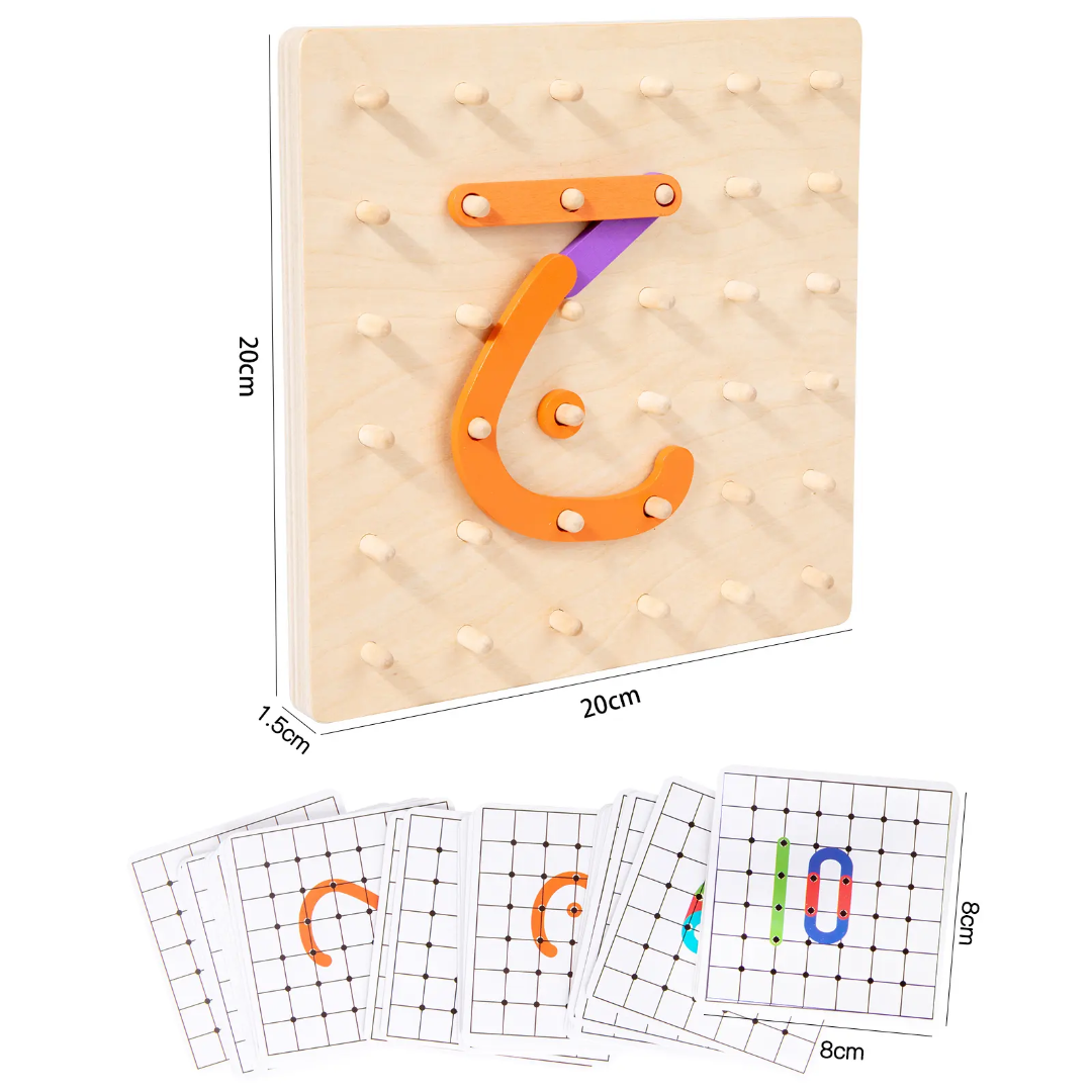 Arabic Construction Pegboard