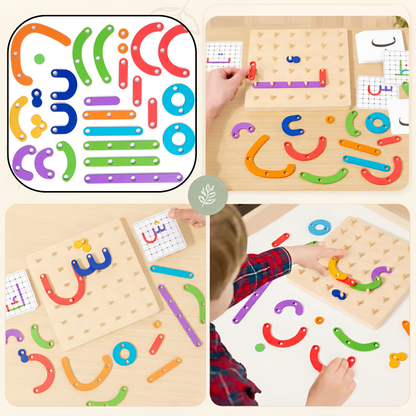 Arabic Construction Pegboard