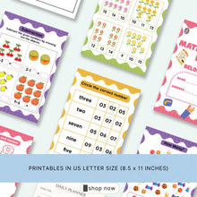 Math Activity Pages Printable