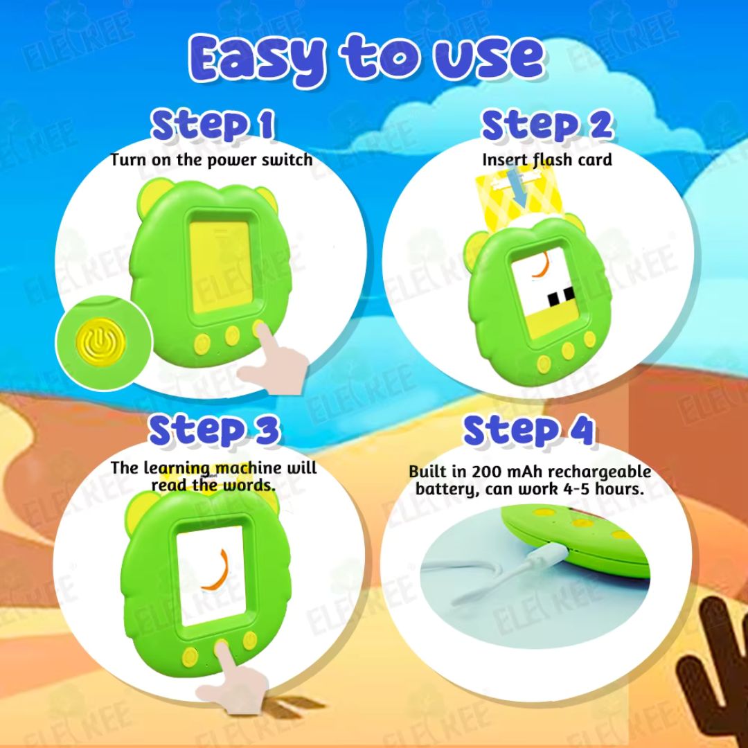 Arabic-English Talking Flash Card