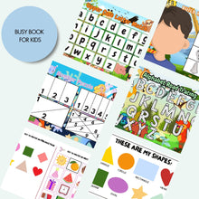 Kids Activity Busy Book Printable