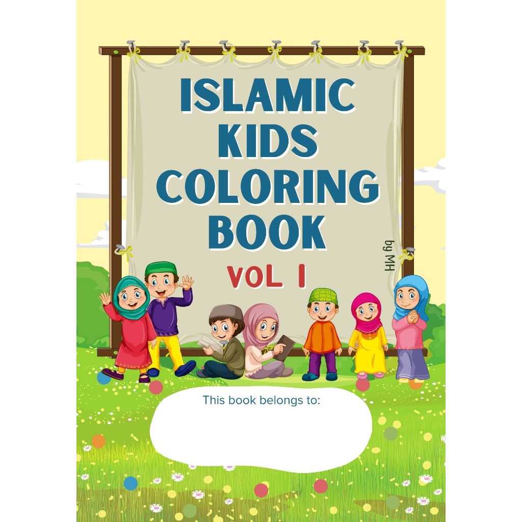 Islamic Kids Coloring Book